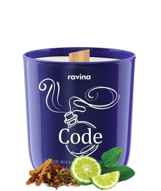 Parfémovaná svíčka Code - 175 g