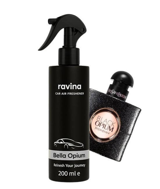 Vůně do auta Ravina Black Opium - 200 ml