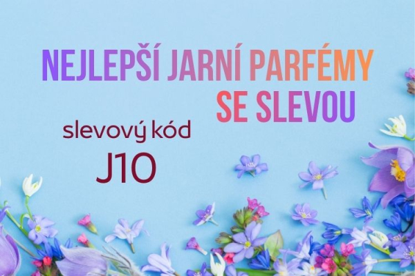 Jarní parfémy se slevou - Esensino.cz